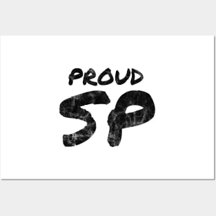 Proud SP Permanent Marker Distressed Posters and Art